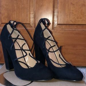 Charlotte Russe Lace up Shoes